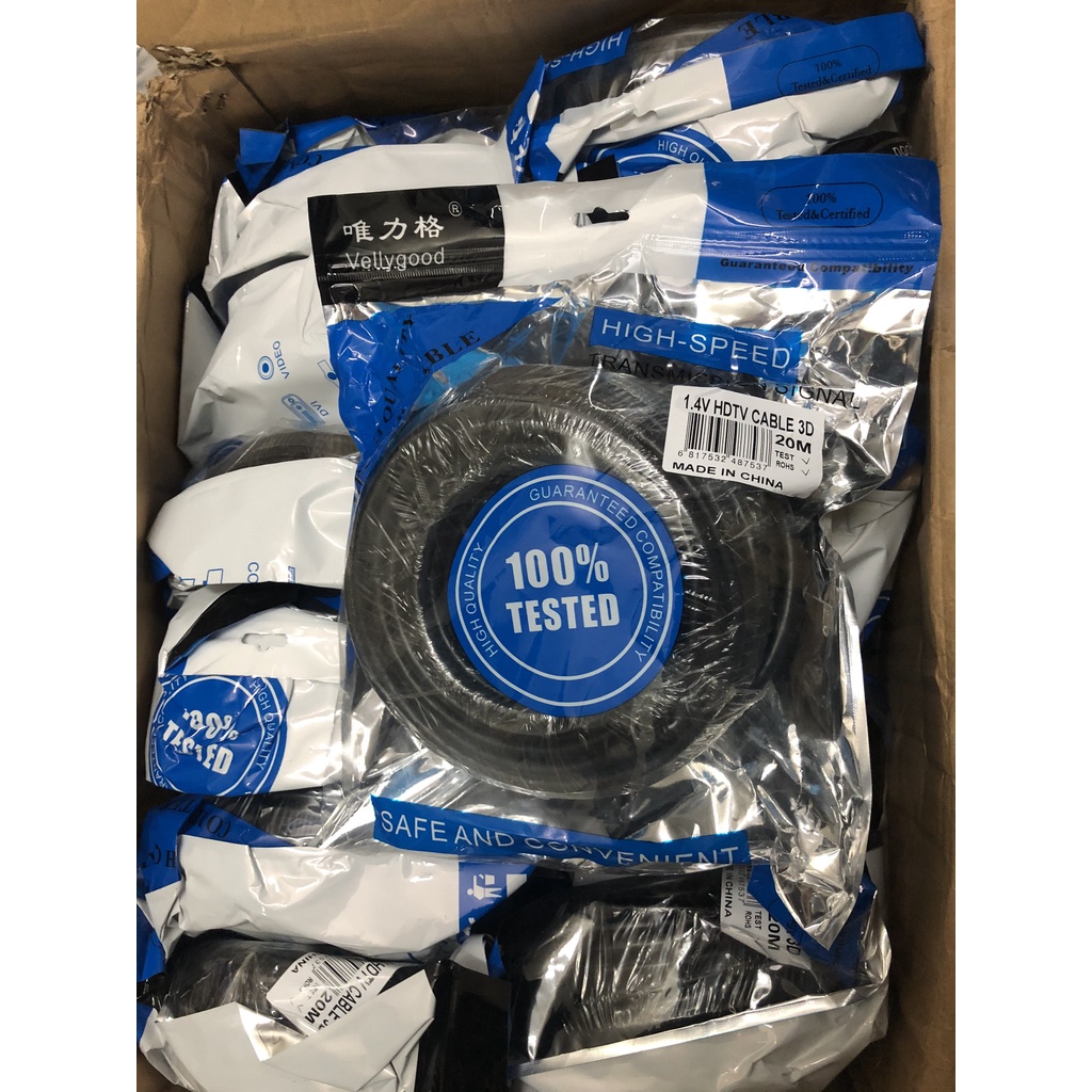 Dây Cáp HDMI tròn loại tốt 15m/10m/5m/3m/1.5m chuẩn hình ảnh 2k, 3D, Ultra HD