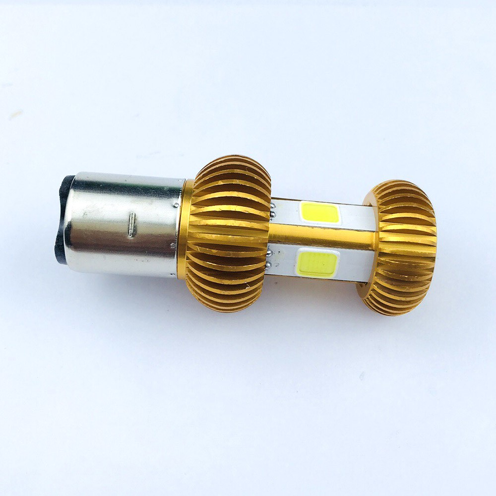Đèn Pha Cob 3 Tim Chân S2 Gắn Xe Classic ( Đầu to )