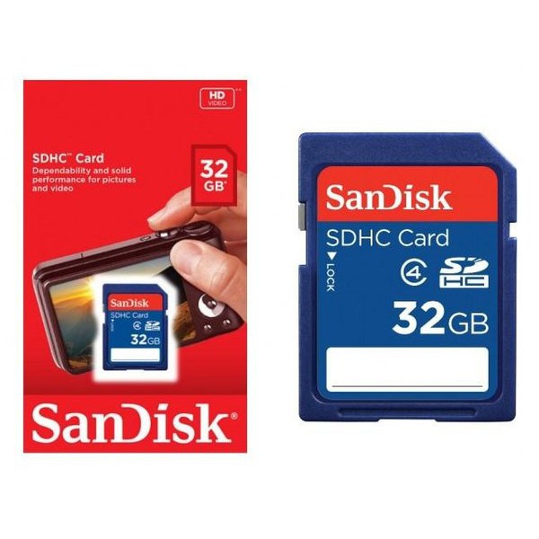 Thẻ Nhớ Sd Sandisk 32gb Hd Video