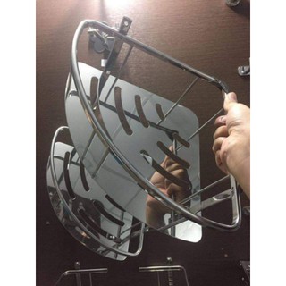 Kệ góc inox 2 tầng