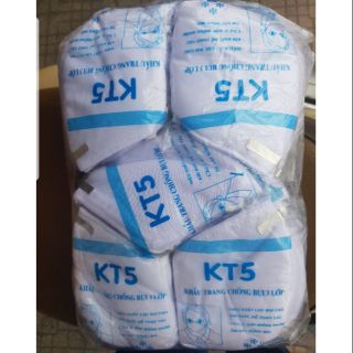 100 khẩu trang Kt5 cotton 3 lớp