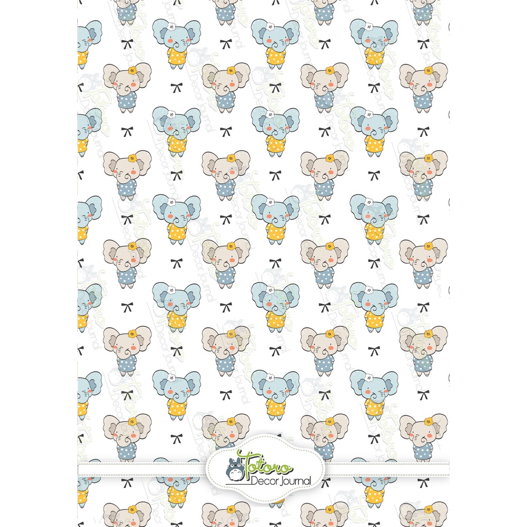 24 mẫu Giấy nền gói hàng gói quà họa tiết cute