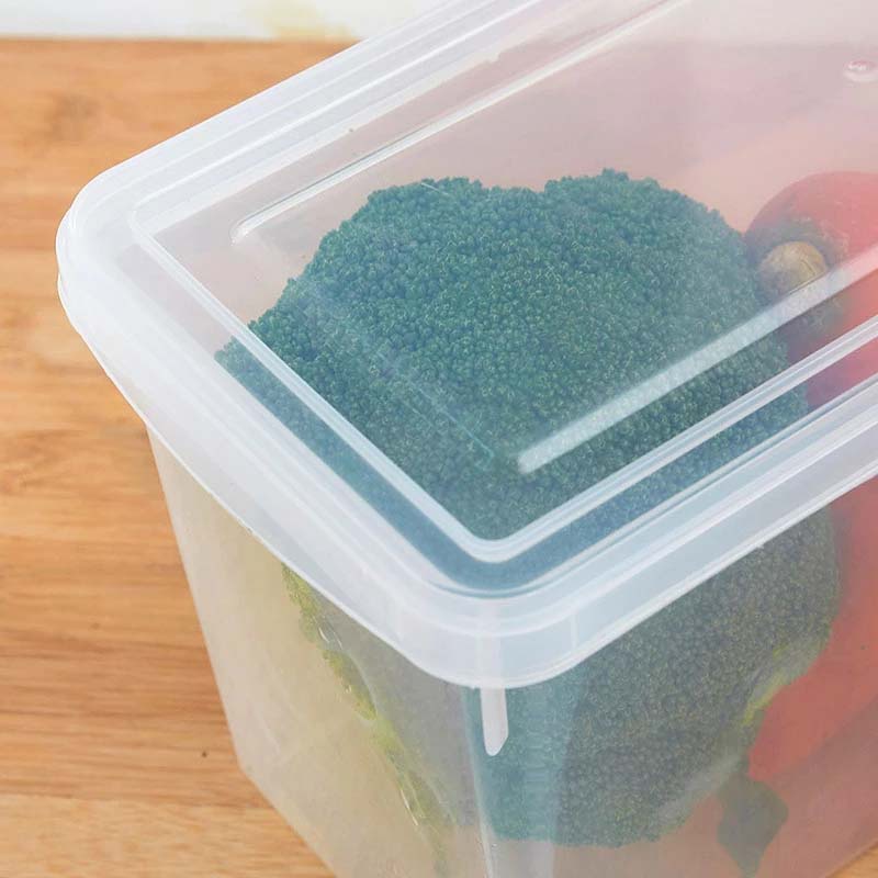 Hộp đựng bảo quản thực phẩm tươi ngon có tay cầm và nắp đậy tùy chọn màu sắc