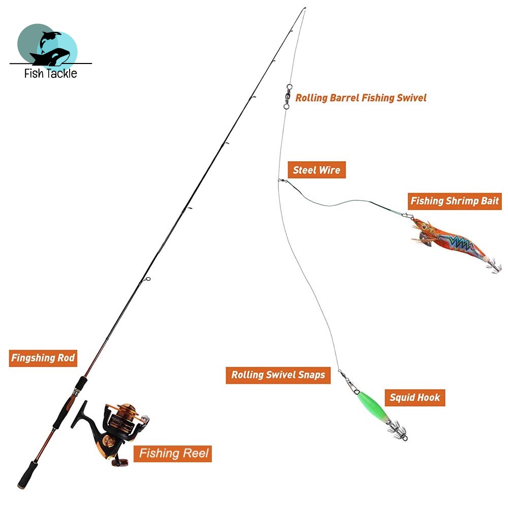 2.0# Mồi Câu Cá Giả Hình Con Tôm