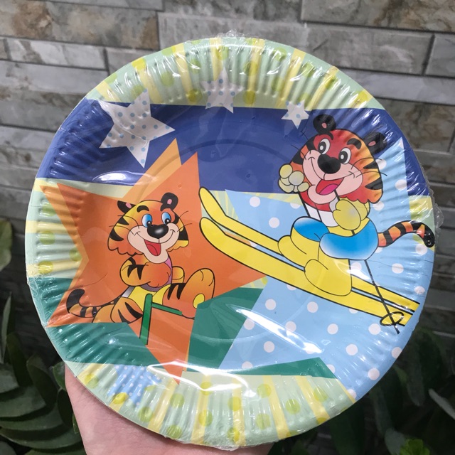 10 Dĩa giấy sinh nhật