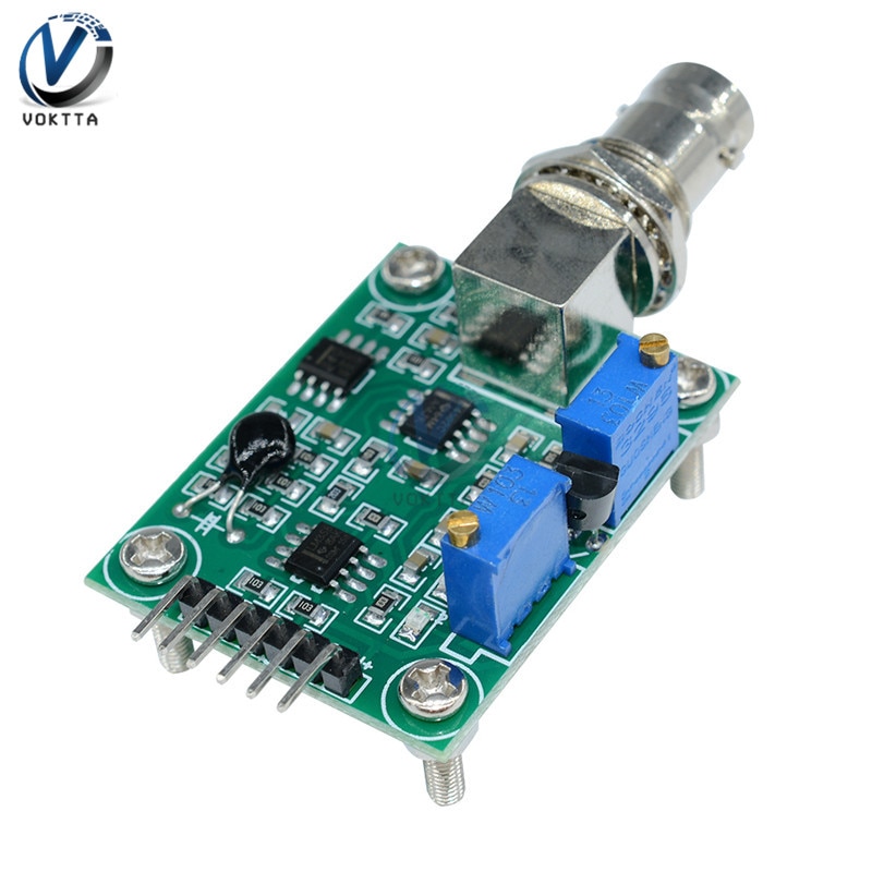 Mô Đun Cảm Biến Đo Độ PH 0-14 Và Đầu Dò Điện Trở BNC