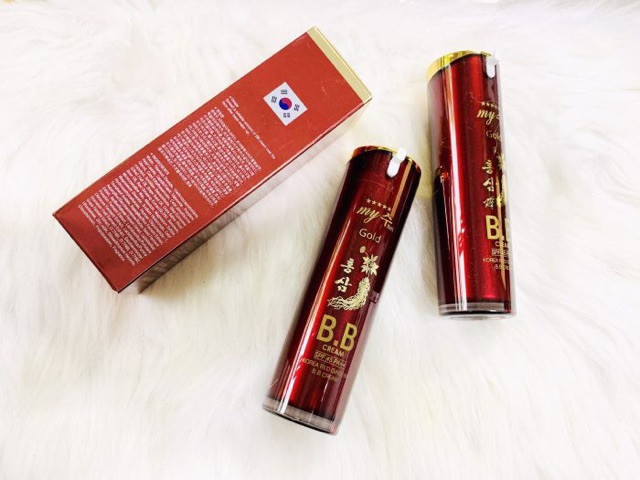 KEM NỀN HỒNG SÂM MY GOLD KOREA RED GINSENG BB CREAM 50ML