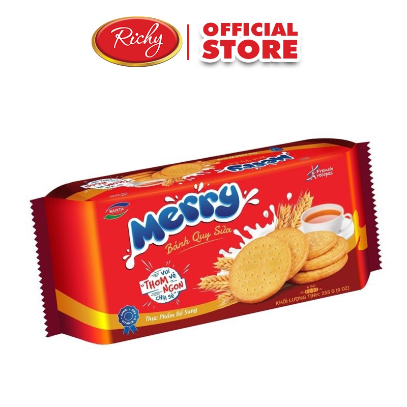 Bánh Quy Merry Sữa 160G