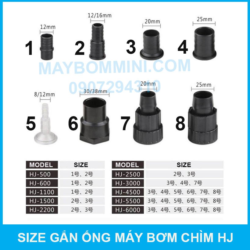 Máy Bơm Chìm 220V HJ-1100 900L