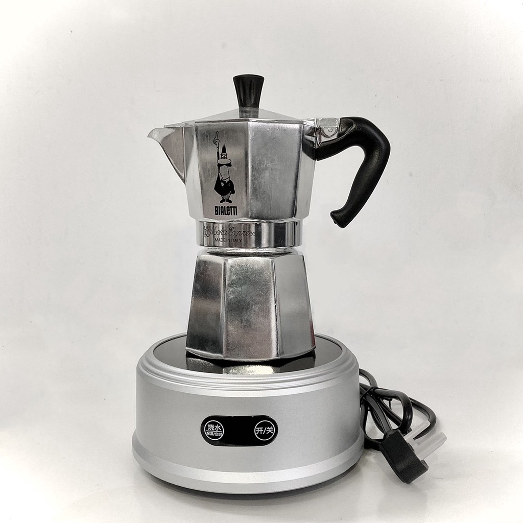 Bếp hồng ngoại mini 900W HM-901 | Chuyên dụng đun ấm Moka Bialetti và ấm 9Barista