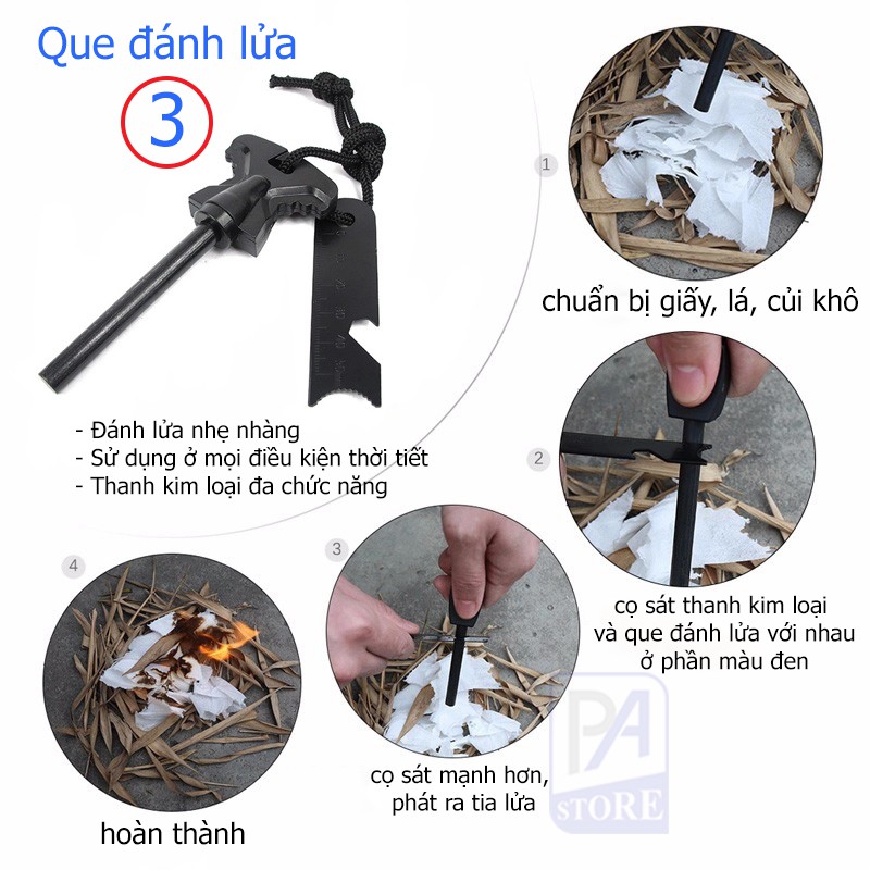 Hộp Sinh Tồn SOS – 9 Món Phụ kiện Phượt Thủ Tiện Lợi Phong Cách