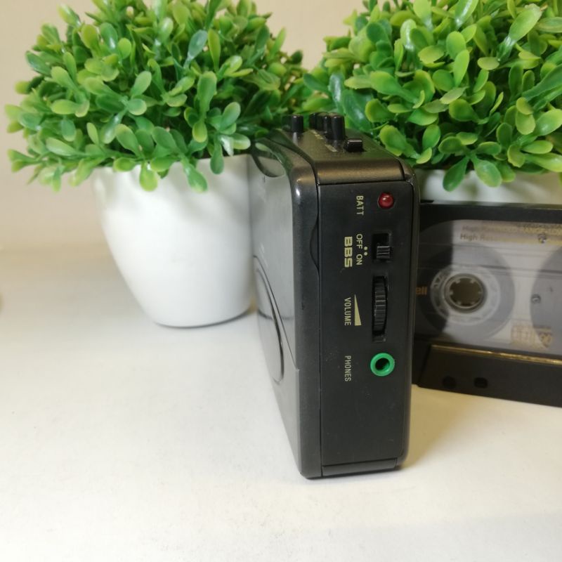 Máy nghe nhạc băng tape cassette casio AS-140 băng chạy 2 chiều có tăng bass