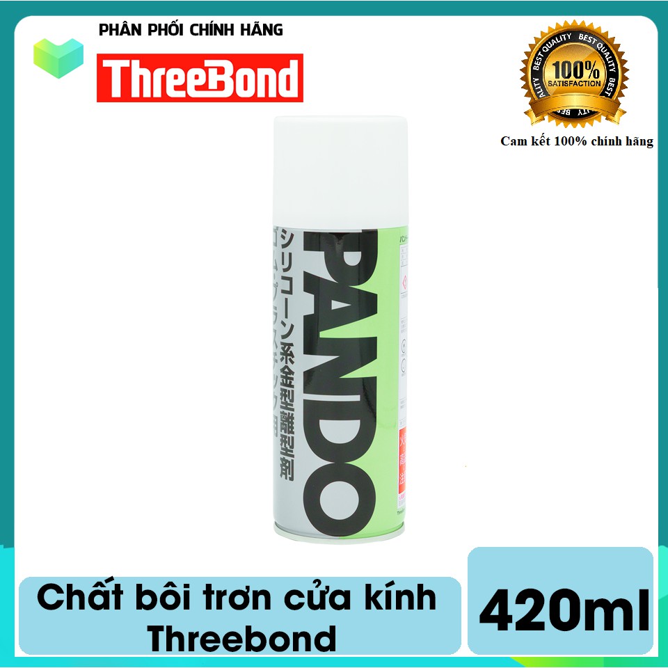 Chất Bảo Dưỡng, Bôi Trơn Cửa Kính Ô Tô Threebond Pando 39C 420ml