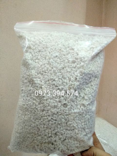 Đá Perlite 2 Lít( 200g) - Trồng Sen Đá, Xương Rồng- Giá Thể Trồng Rau,Cây Cảnh