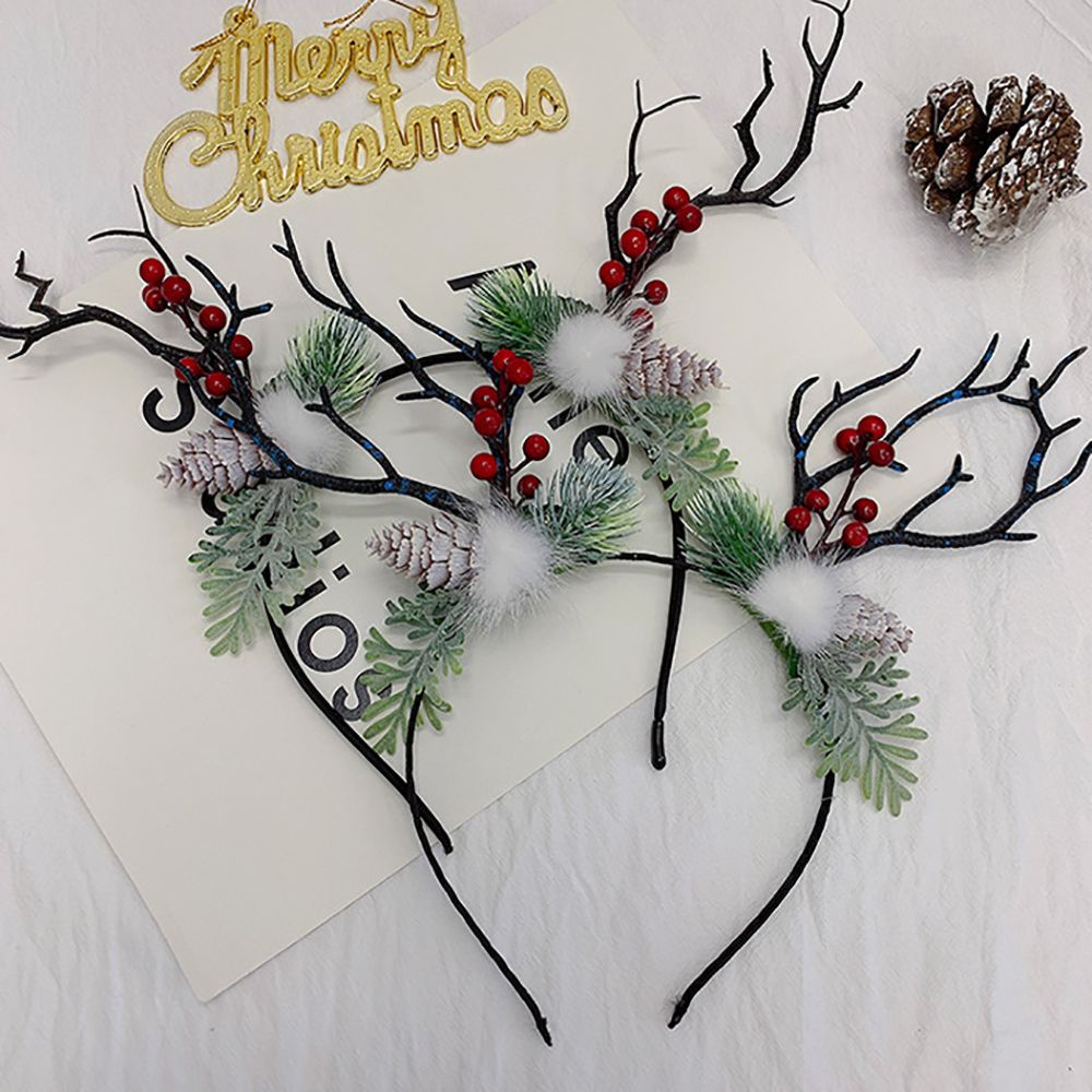 Băng đô cài tóc hình hươu dễ thương kiểu thời trang Hàn Quốc