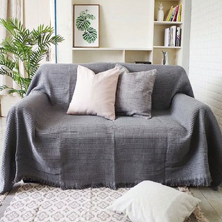 Thảm Vintage Nhập Khẩu Màu Xám Đơn, Thảm Trải Sofa, Thảm Treo Tường, Thảm Trải Sàn