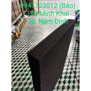 Mút đen lọc nước bể cá 60x40x5