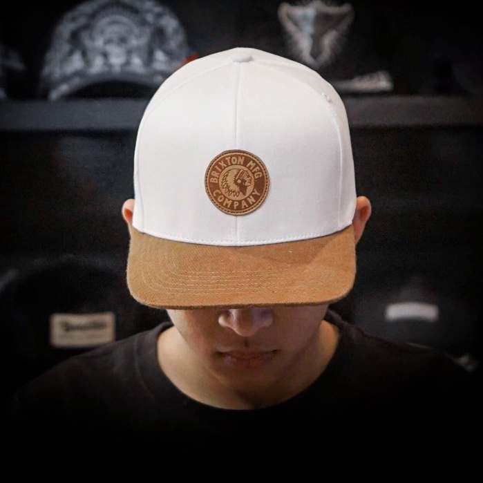 NÓN SNAPBACK BRIXTON CHẤT COTTON THUN HÀN QUỐC CAO CẤP, PHỐI LƯỠI DA LỘN, PHOM NÓN CỨNG CÁP NAM TÍNH