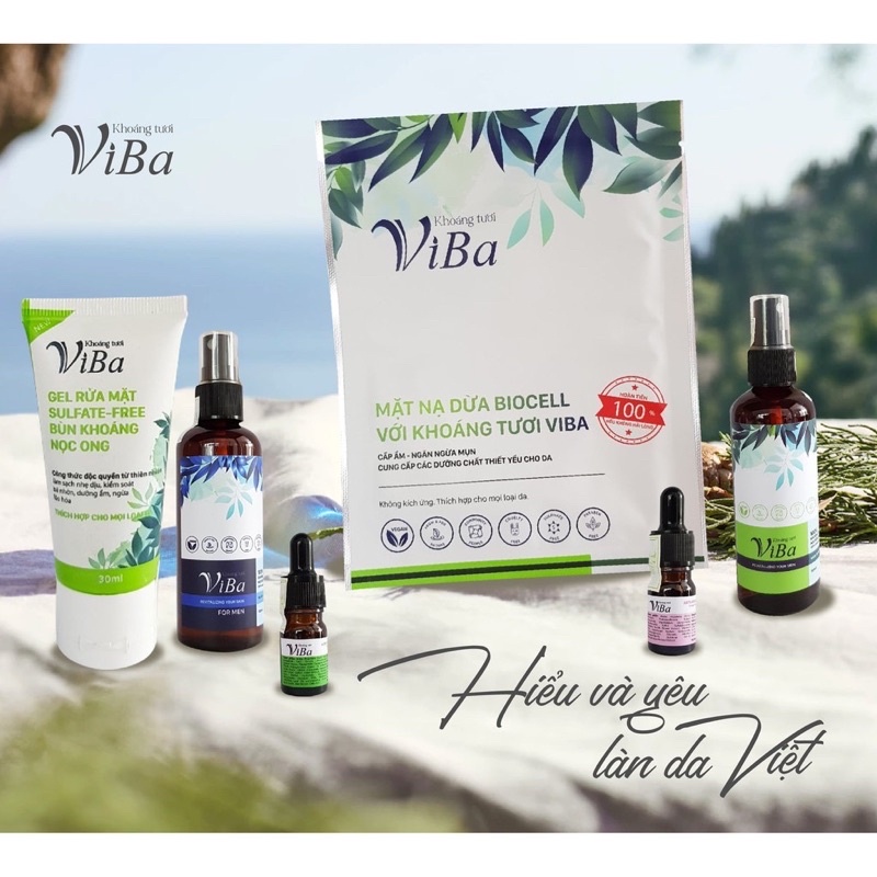 [HCM-GIA TOT] Mặt nạ dừa Biocell Viba. Mặt nạ ViBa. Mặt nạ dừa ViBa