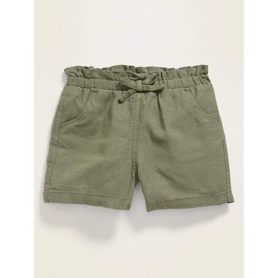 Quần sort linen bé gái Old Navy