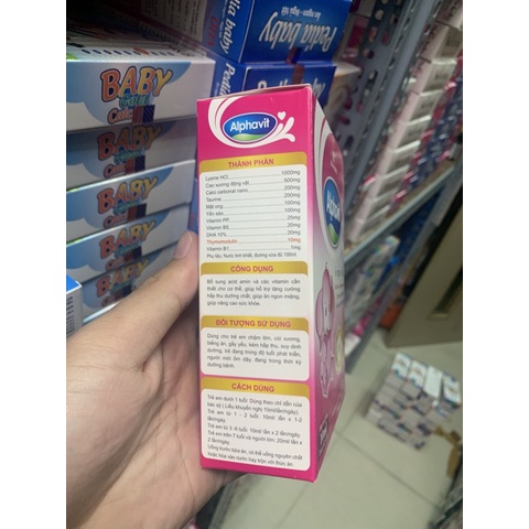 Alphavit Ăn Ngon Ngủ Tốt | Giúp bổ sung vitamin và khoáng chất, phát triển trí tuệ và thể chất cho bé