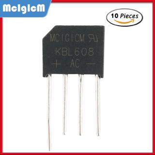 Bộ 10 linh kiện Điốt 6A 800v kbl608