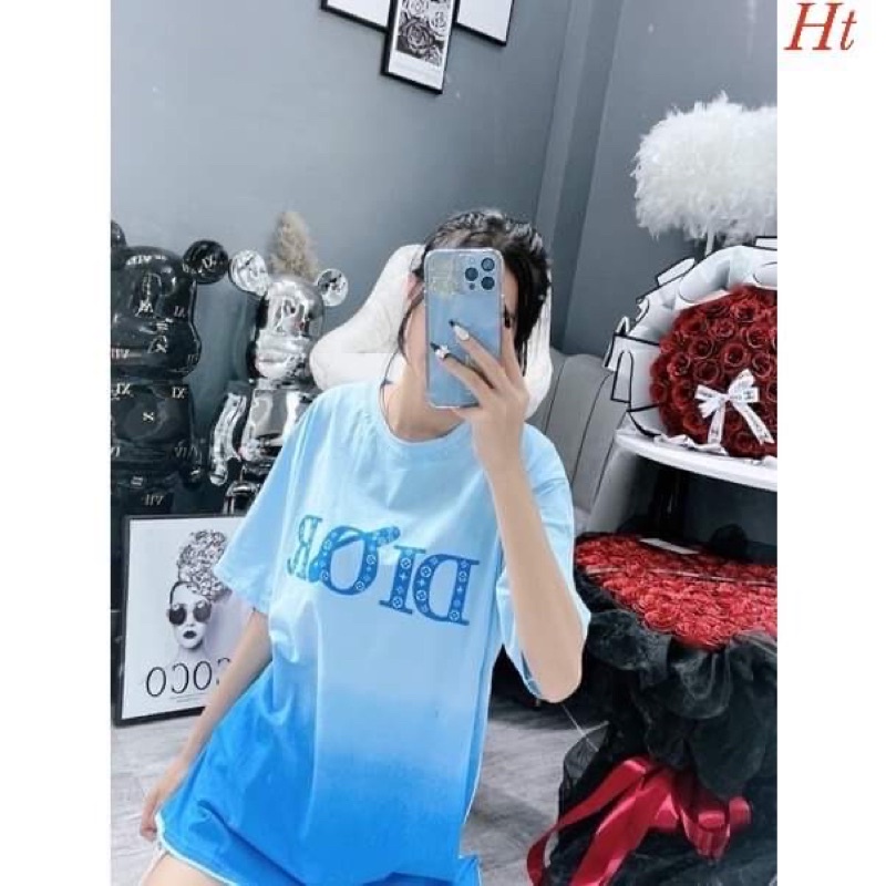 Áo phông loang kim băng HT11