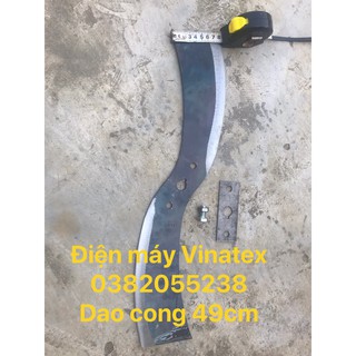 Lưỡi dao cong gắn máy băm cỏ 50cm