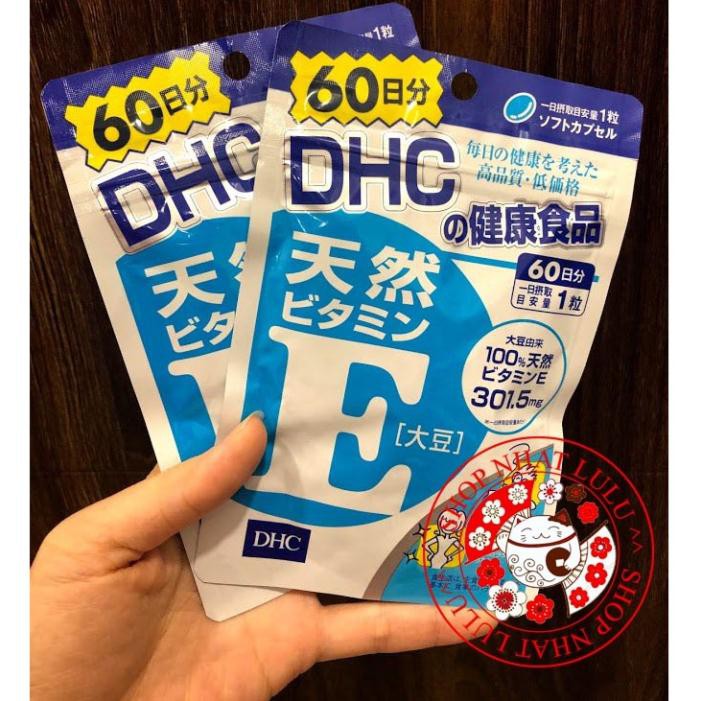 D.H.C Vitamin E Nhật Bản 60 viên/ 60 ngày