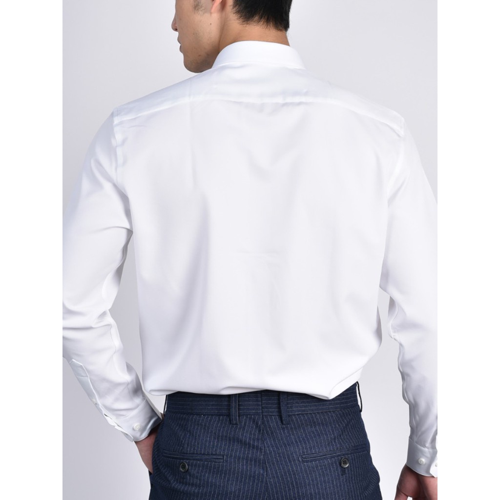 Áo Sơ Mi Trắng Nam Dài Tay Owen Somi Công Sở Cao Cấp Màu Trắng Trơn Chất Cafe Mềm Mát Dáng Suông Có Túi hoặc Không Túi | BigBuy360 - bigbuy360.vn