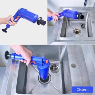 Dụng cụ thông tắc bồn cầu cống nước bằng khí nén súng thông bồn cầu bằng khí nén loại 3 lực mạnh