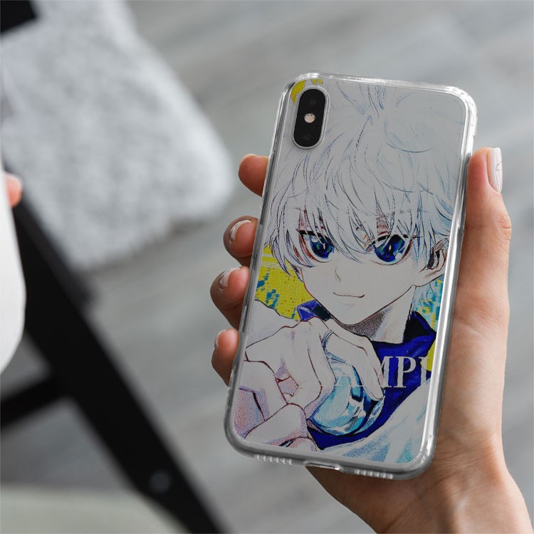 Ốp di động MANGA killua chơi yo yo cho iphone 5 - iphone 12 DEAPOD00040