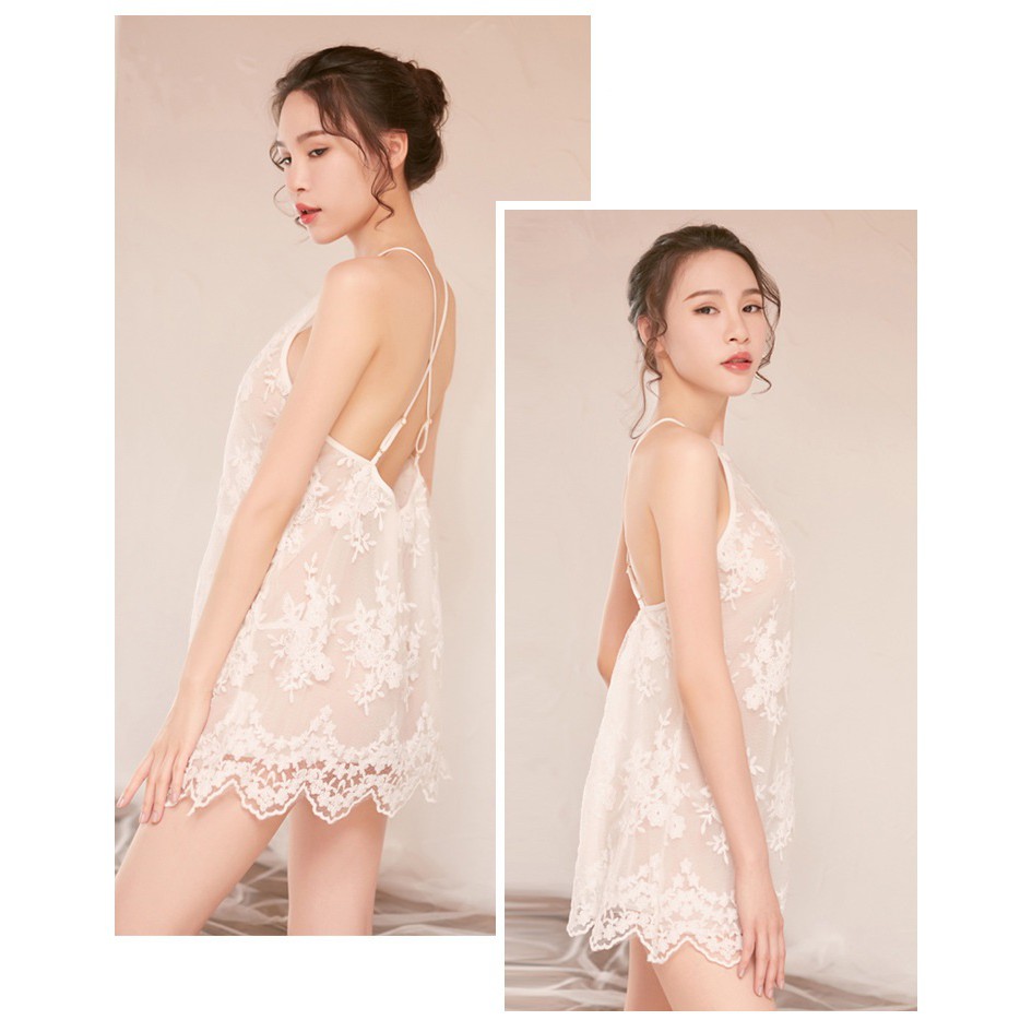 Váy Ngủ 2 Dây Xuyên Thấu Siêu Gợi Cảm BL29 | BigBuy360 - bigbuy360.vn