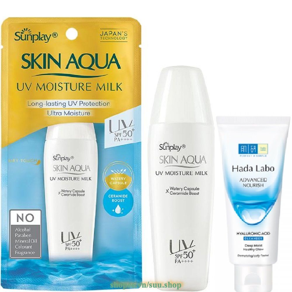 Sữa Chống Nắng 30G Sunplay Skin Aqua UV Moisture SPF50+ PA+++ Dưỡng Da Giữ Ẩm Hằng Ngày, 100% Chính Hãng