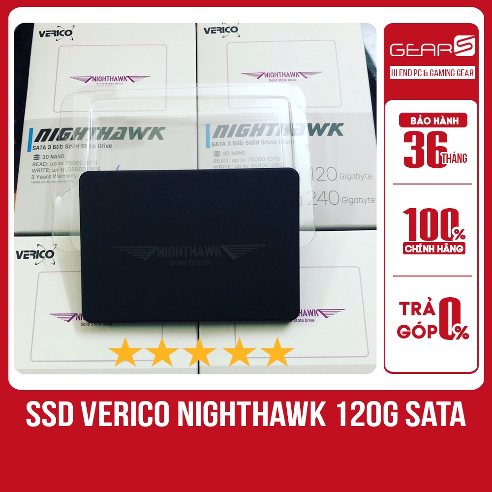 Ổ cứng SSD Verico Nighthawk 120GB SATA - Bảo hành 36 tháng