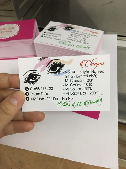COMBO 100 CHIẾC CARD VISIT