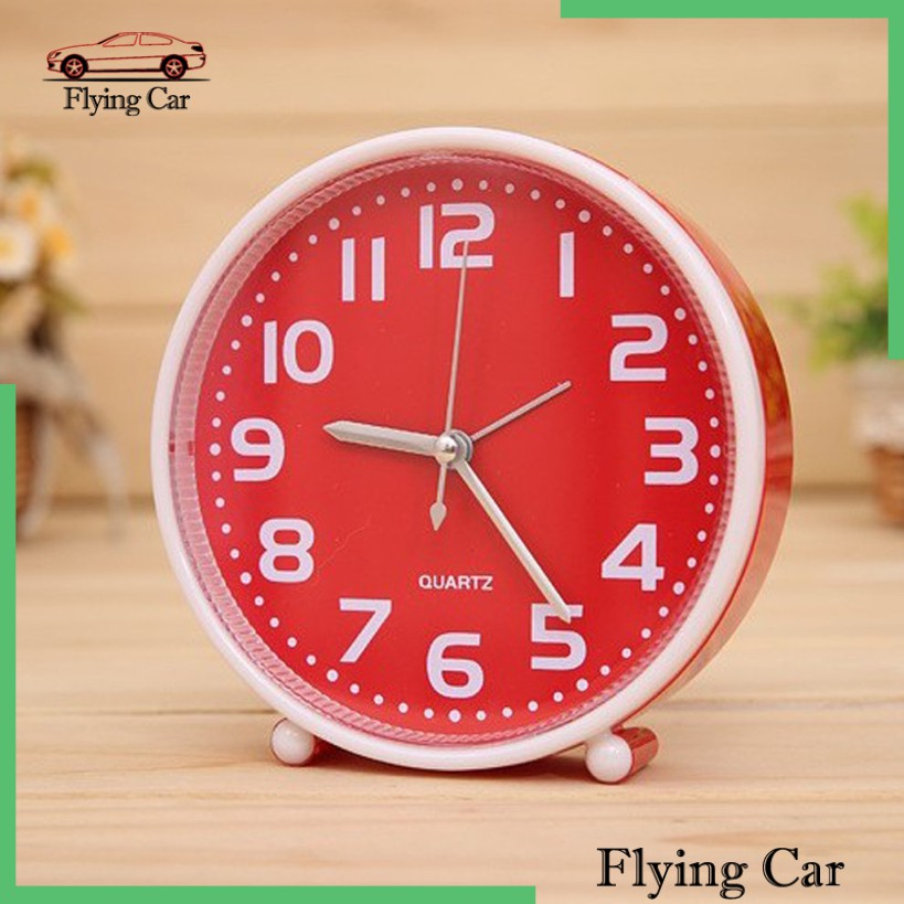 [Lzdjfmy2] Đồng Hồ Báo Thức 5 Inch Tích Hợp Đèn Ngủ Tiện Dụng 01