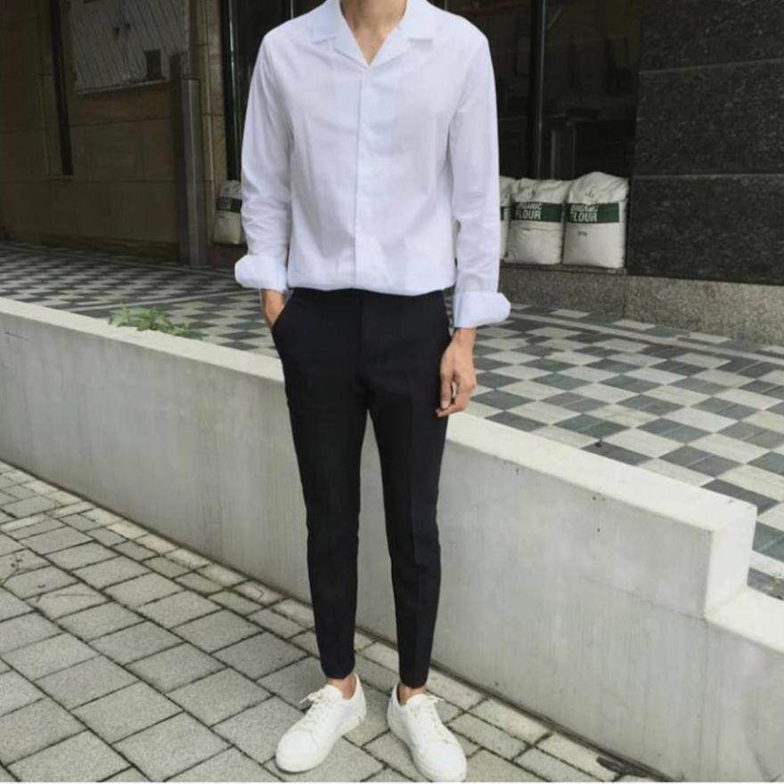 Quần tây âu (2 Màu ĐEN XÁM) Nam Nữ Unisex