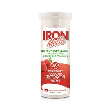 Viên ngậm bổ sung Sắt Iron Melts