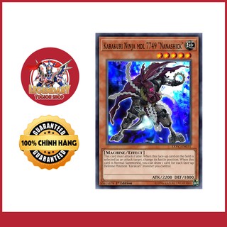 [EN][Thẻ Bài Yugioh Chính Hãng] Karakuri Ninja MDL 7749 "Nanashick"