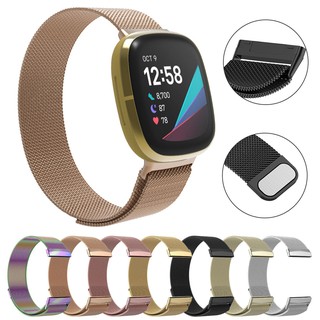 Dây Đeo Inox Milanese Cho Đồng Hồ Thông Minh Fitbit Versa 3 / Versa Sense