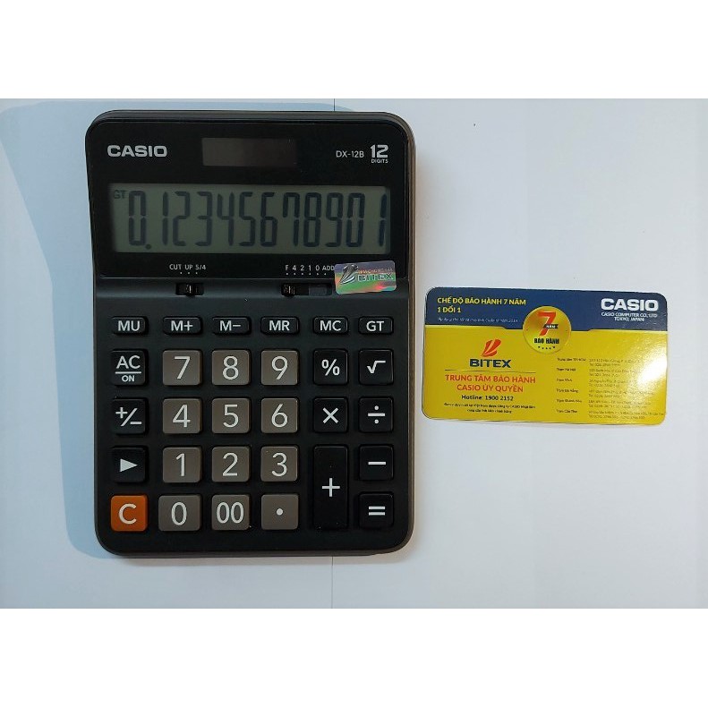 Máy tính văn phòng CASIO DX-12B
