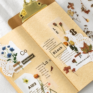 Flowertree 6 Mẫu Sticker Dán Trang Trí Nhật Ký