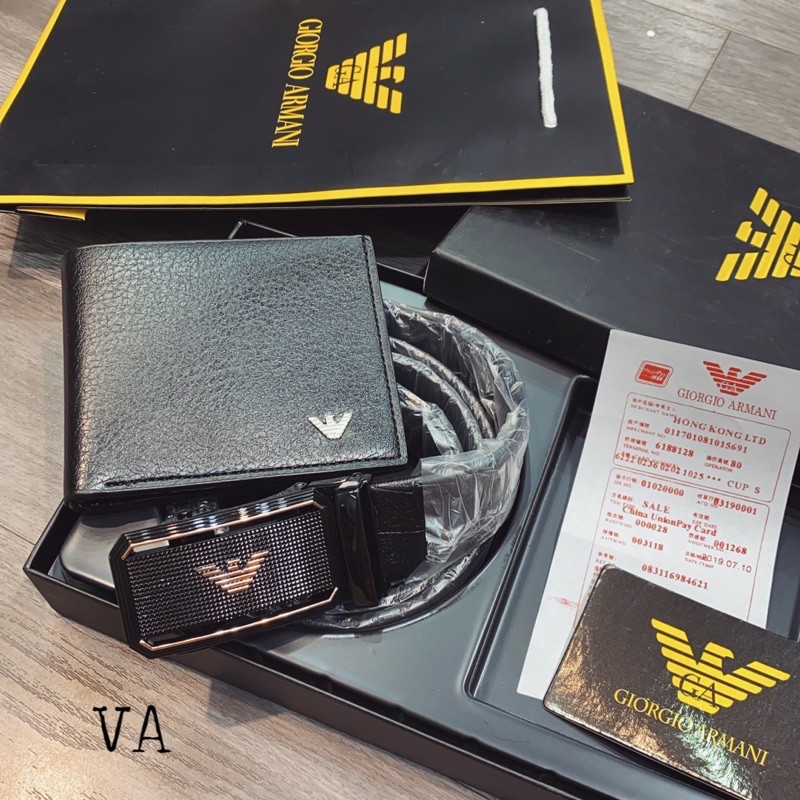 set ví thắt lưng nam
