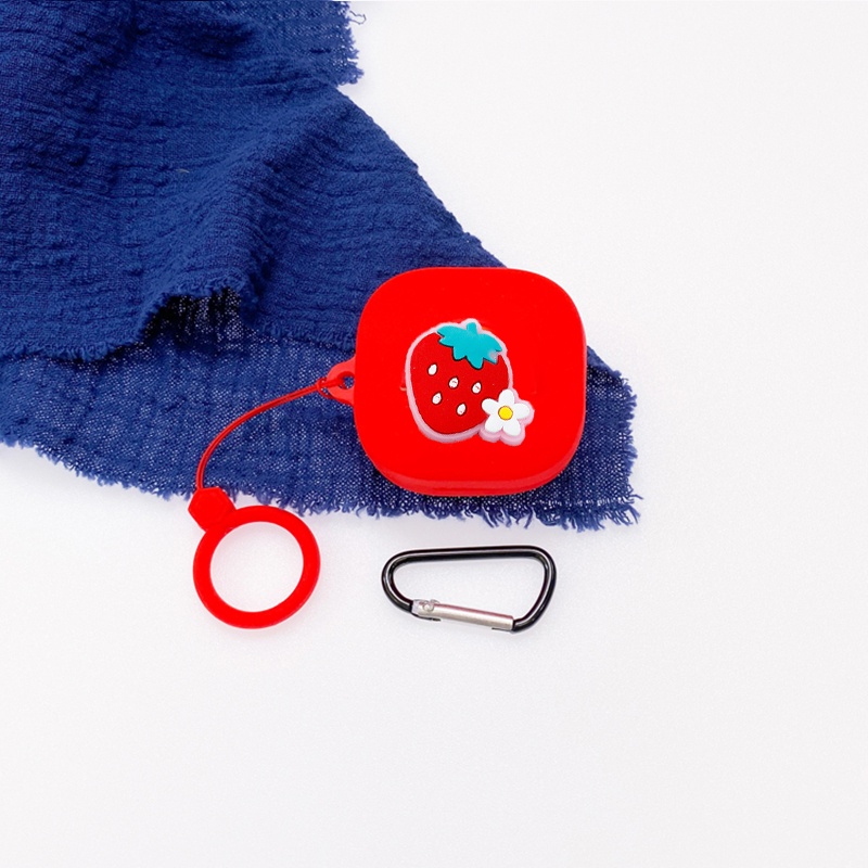 Vỏ Bảo Vệ Hộp Sạc Tai Nghe Bluetooth JBL live pro+TWS Bằng Silicon Chống Rơi Hình Hoạt Hình Dễ Thương Kèm Hộp Đựng