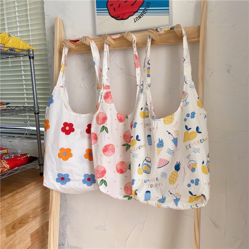 TÚI VẢI TOTE SUMMER COLOR