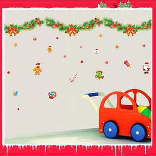 Decal trang trí giáng sinh -XY8136 Decal Giáng Sinh Noel