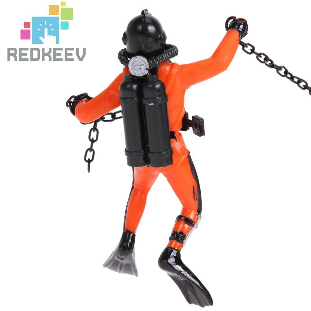 Đồ trang trí Thợ Lặn Đỏkeev 1.13 Trang Trí Bể Cá