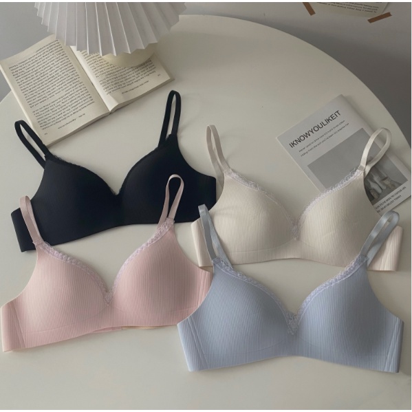 Áo lót Không Gọng Không Đường May Màu Sắc Xinh Xắn