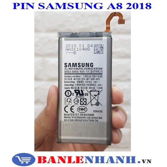 PIN SAMSUNG A8 2018 [PIN NEW 100%, ZIN ]